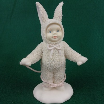 Dept 56 Snowbunnies  Just Start All Over Again  Easter Figurine NO BOX