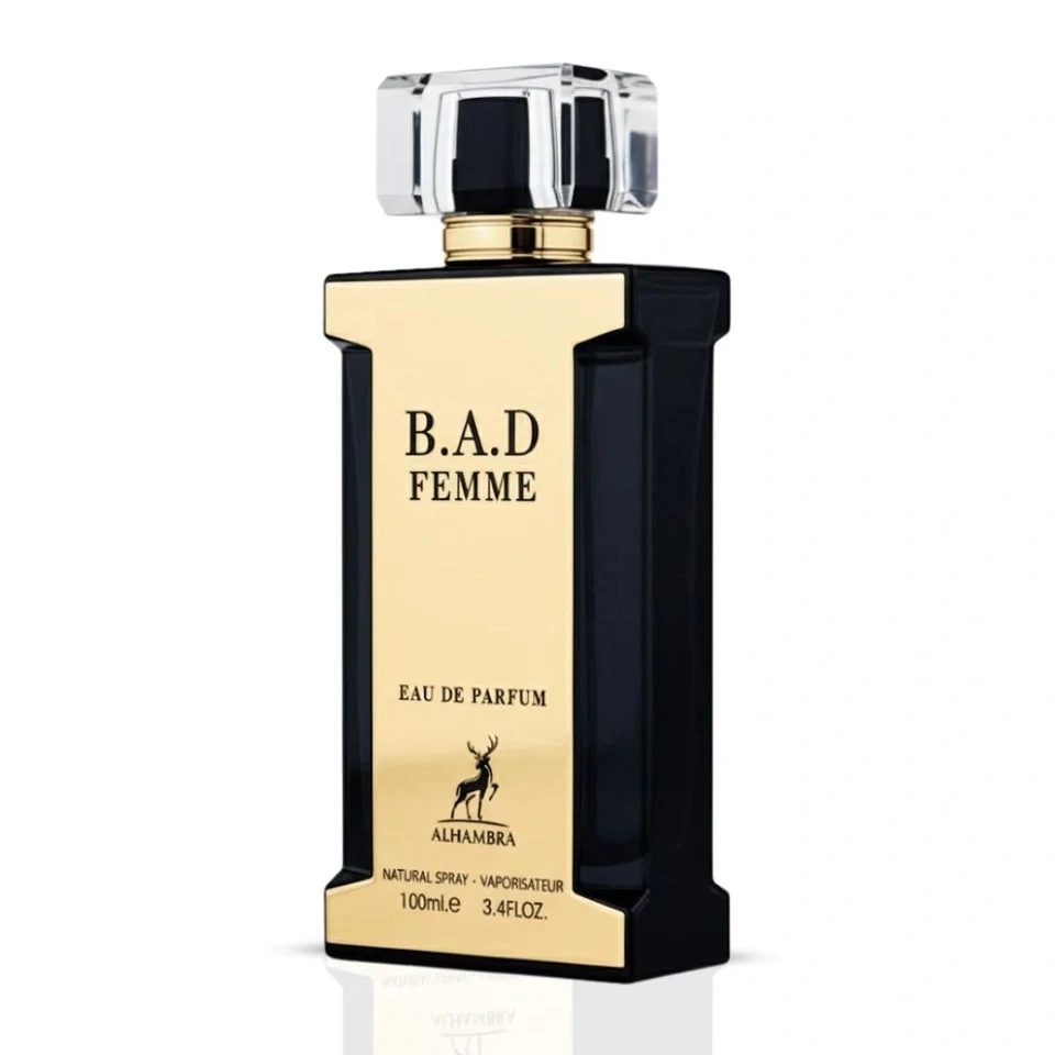 B.A.D. Femme Eau de Parfum Spray 100 ml (3,4 oz) por Maison Alhambra Foto 3 de 4