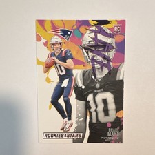 2024 Panini Rookies & Stars Rookie Exclusive Drake Maye #RE-DME Patriots Card