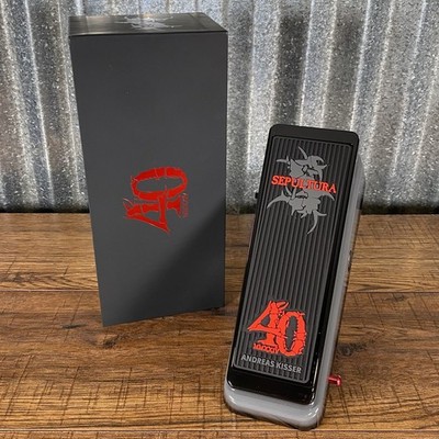 Dunlop 40th Anniversary Sepultura Andrea Kisser Wah Guitar Effect
