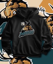 Manitoba Moose AHL Adult Hoodie  Sizes S-3XL! Fast Ship!