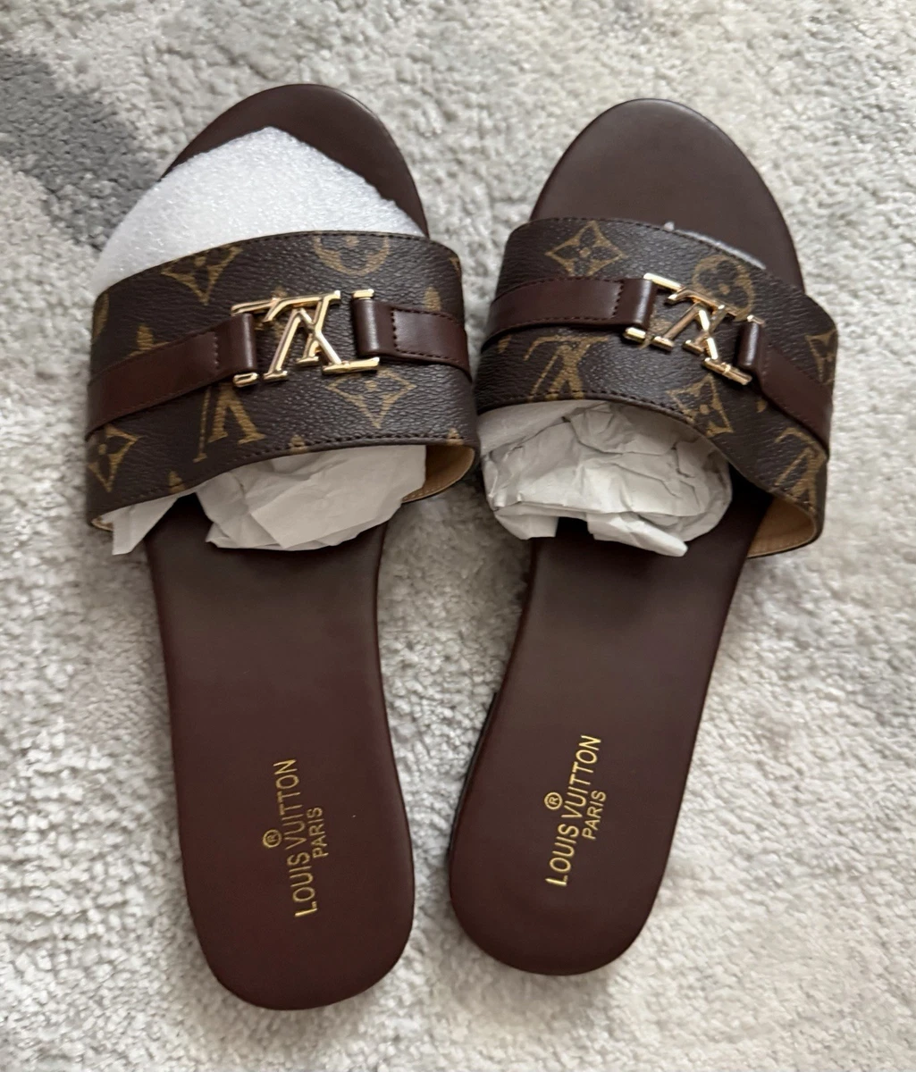 Louis Vuitton Brown Sandals for Women for sale | eBay