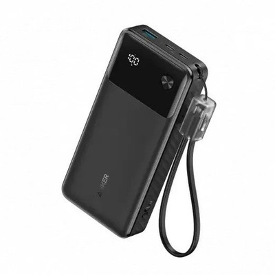 Anker - Power Bank 2 USB C And USB Port (20,000mAh, 30W) - CABLE NOT INCLUDED