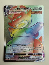Pokémon TCG Chilling Reign Galarian Slowking VMAX Rainbow Full Art 207/198 NM! on eBay
