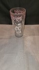 Vintage Atlas Hazel Drinking Glass Pink White and Blue — photo 1