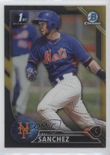 2016 Bowman Chrome Prospects Black & Gold Refractor Ali Sanchez #BCP218 s3g