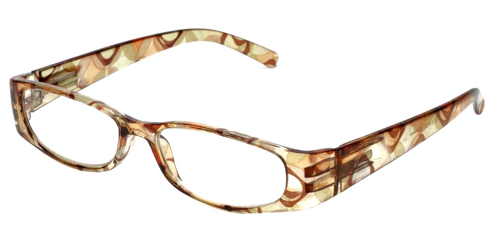 Calabria 759 Reading Glasses w/ Matching Case 70 Colors and Power to Choose From