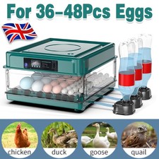 Incubators for Hatching Eggs 48 Egg Automatic Turning for Duck Chicken Egg F
