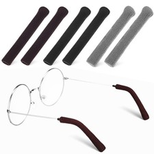 3 Pairs Temple Pads Spectacle Temples Eyeglass Arm Sleeves Grips Glasses Socks