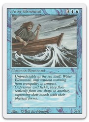 Water Elemental - Revised Edition (3ED) #92 Uncommon