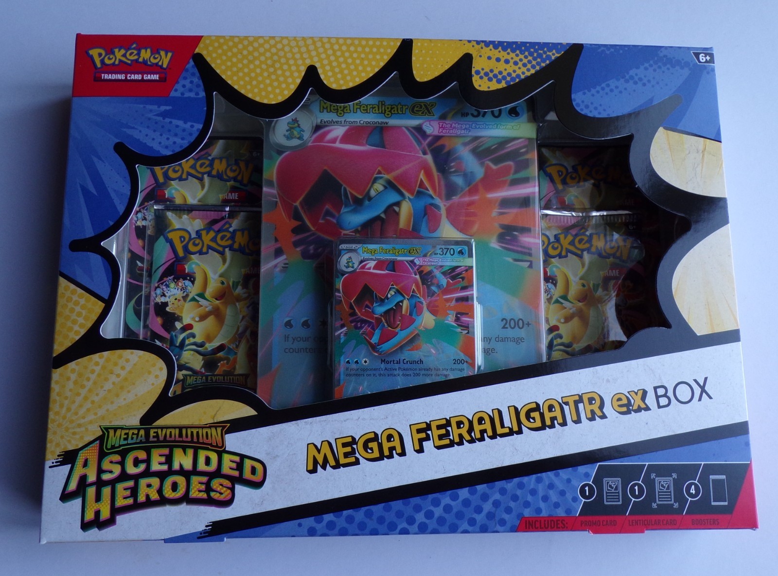 Pokémon TCG: Mega Evolution – Ascended Heroes Mega Feraligatr ex Box – Sealed