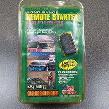 Bulldog Security Remote Vehicle Starter System RS 114. Made In USA New Sealed