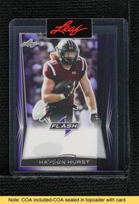 2018 Leaf Flash 1/1 Hayden Hurst #BA-HH1 READ 0c3