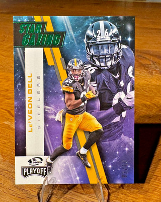 Le'Veon Bell 2017 Panini Star Gazing 4th Down 02/10 Pittsburgh Steelers SSP RARE