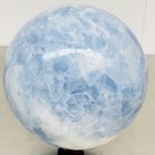 6120G Natural Blue Celestite Crystal Sphere Ball Healing Madagascar — photo 6