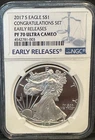 2017-S Proof American Silver Eagle Congratulations Set NGC PF70 Early Releases