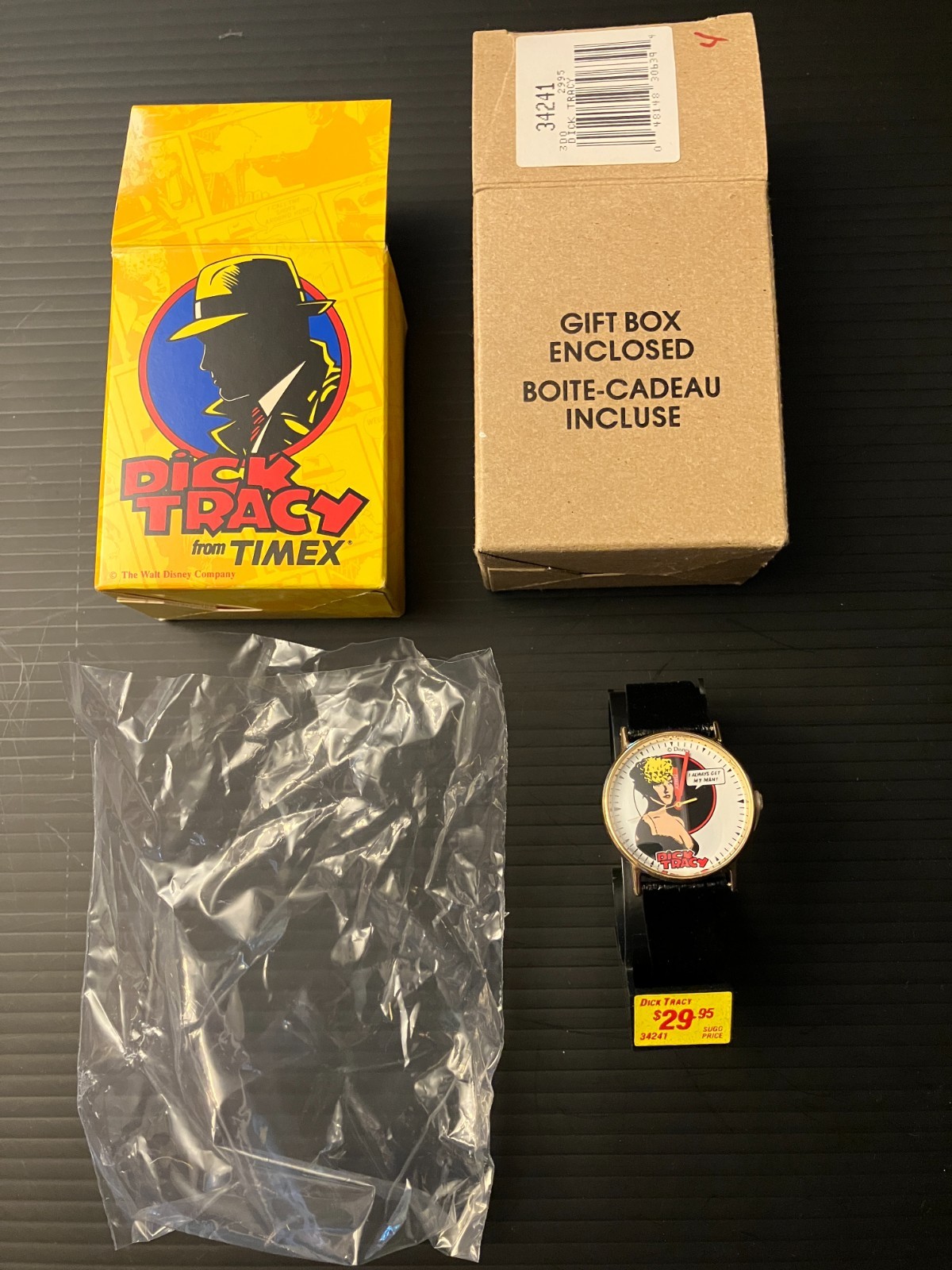 Dick Tracy 1990 Movie Madonna as Breathless Mahoney TIMEX Watch DISNEY NOS