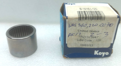 Koyo B-1616; L125 TR21323947 Nadellager