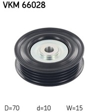 UMLENKROLLE KEILRIPPENRIEMEN FÜR SUZUKI SWIFT IV (FZ, NZ) - SKF VKM 66028