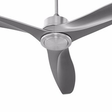 Quorum International 74603 Kress 60" 3 Blade Indoor DC Ceiling - Nickel