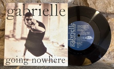 Gabrielle - Going Nowhere - 7'' Vinyl Single 1993 Go-Beat Records GOD 106