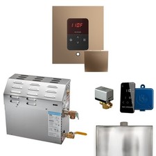 MS 5 kW 5000 W Steam Generator Pkg w/square iTempo Control in Nouveau Bronze