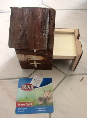 Dachbodenfund Trixie Haus Bjork Kleintierhaus Hamster Meerschweinchen Holz neu - Bild 1 von 4