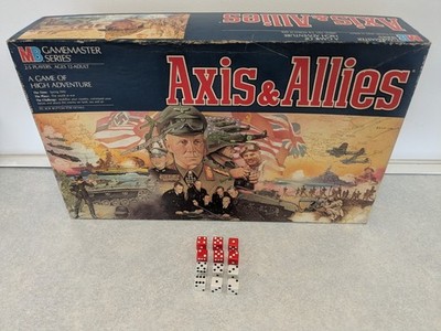 MB AVALON HILL AXIS & ALLIES 1942 ( 1984 MB ) Full Set of Dice