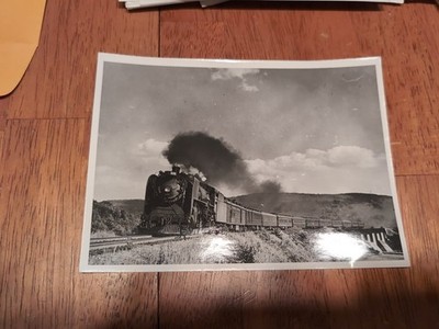 Photograph Central Vermont RR Above White River Junction Reproduction Train 