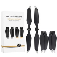 2 Pairs Low-Noise Quick-Release 8331F Propellers For DJI Mavic PRO Platinum