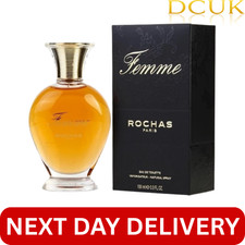 ROCHAS FEMME 100ML EAU DE TOILETTE SPRAY BRAND NEW & SEALED