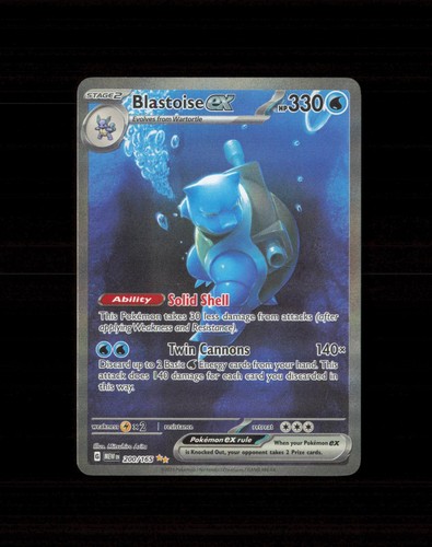 2023 Pokemon 151 Blastoise ex 200/165 Holo NM