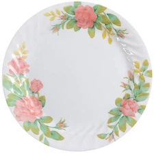 Corning Corelle Elegant Rose  Luncheon Plate 5962927