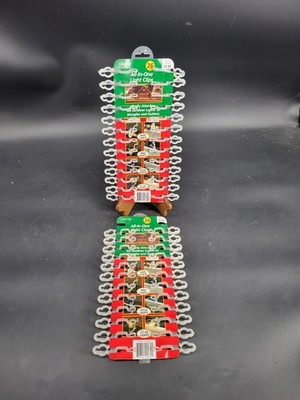 2 Vintage 2000 New In Packs Emerald Innovations Lites-Up All-in-one Light Clips