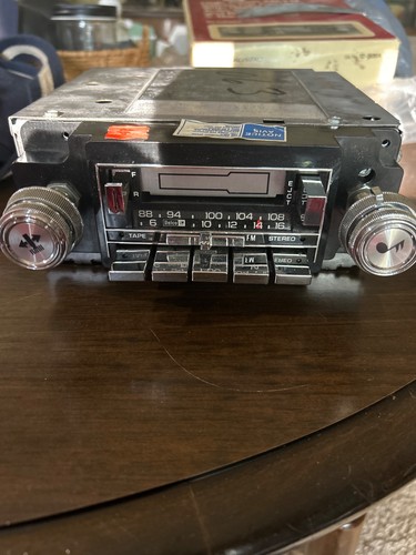 1973-77 Gm AM/FM Cassette Radio 16008160 Chevy Buick Pontiac Oldsmobile ...