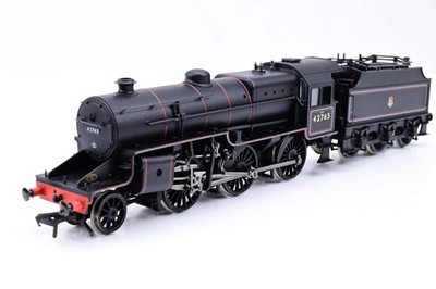 Bachmann Spurweite OO 32-176 BR schwarz frühes Emblem 2-6-0 ex-LMS Krabbe Klasse 5MT Nr.42