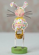 ESC  Co "Bunny Foo Foo" Easter figurine Lori Mitchell, 12287 NIB