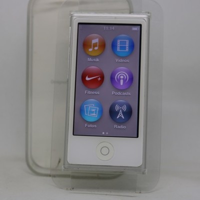 Apple iPod nano 7. Generation Silber (16GB) MP4-Player / Bluetooth / Händler