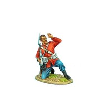 ZUL010 British 24th Foot Kneeling Under Attack by First Legion