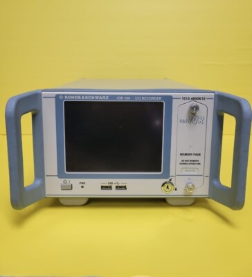 Rohde & Schwarz IQR100 I/Q RealTime Data Recorder Loaded With Options