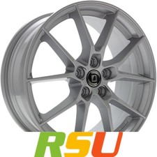 Diewe Alla argento silber 10.5x22" ET43 LK5 112 ML 66.6 Alufelgen 22 Zoll