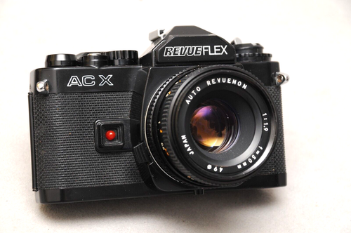 Revueflex ACX Black con 50 mm 1,9 Auto Revuenon