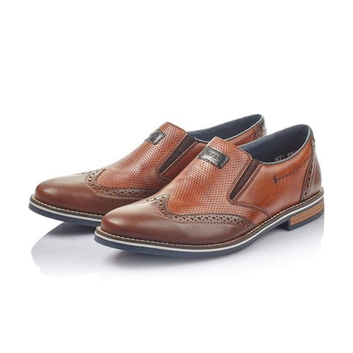 Rieker Mens Brogues Leather Smart 