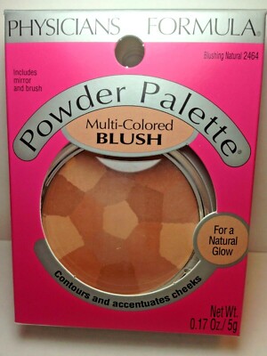 Physicians Formula Powder Palette Multi Colored Blush , Blushing Natural #2464 