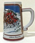 Budweiser Holiday Beer Stein Christmas Series 1989 Limited Edition — photo 4