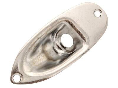 Gotoh Relic Chrome Stratocaster Jack Plate