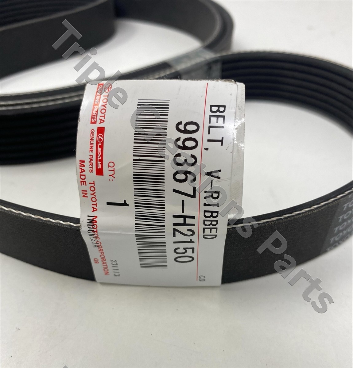 Toyota Genuine 99367-H2150 Belt V(For Fan & Alternator) 99367H2150