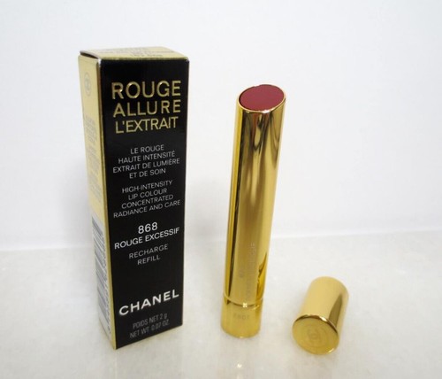 Chanel Rouge Allure L’extrait Lip Colour #868 Rouge Excessif Refill 0.07oz Boxed