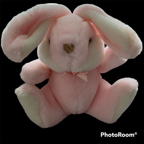Vintage Gund Pink Bunny Rabbit 1986 