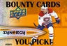 2023-24 Upper Deck Synergy Hockey Bounty Cards You Pick All Unscratched.